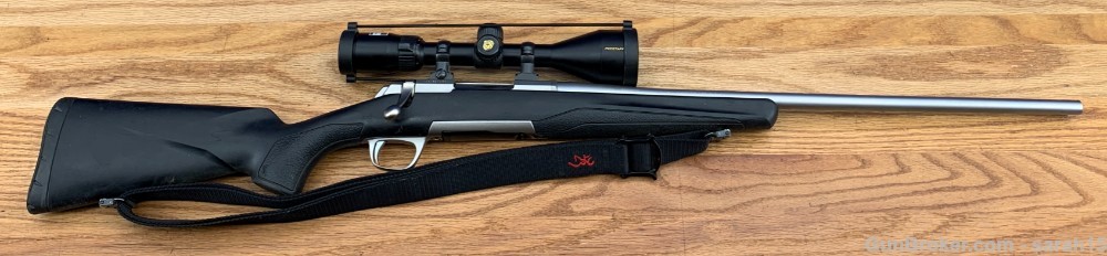 BROWNING STAINLESS X-BOLT ALL-WEATHER W/ NIKON PROSTAFF .270 WINCHESTER-img-2
