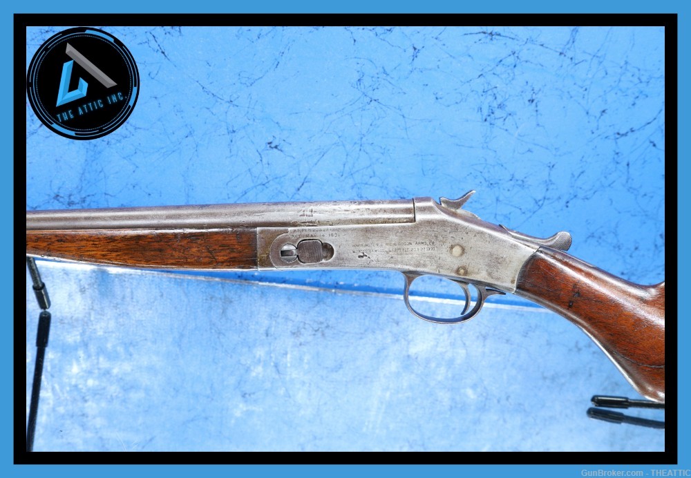 HARRINGTON & RICHARDSON SINGLE SHOT MODEL 1905 (?) 44 CAL SHOTGUN 44XL C&R-img-0