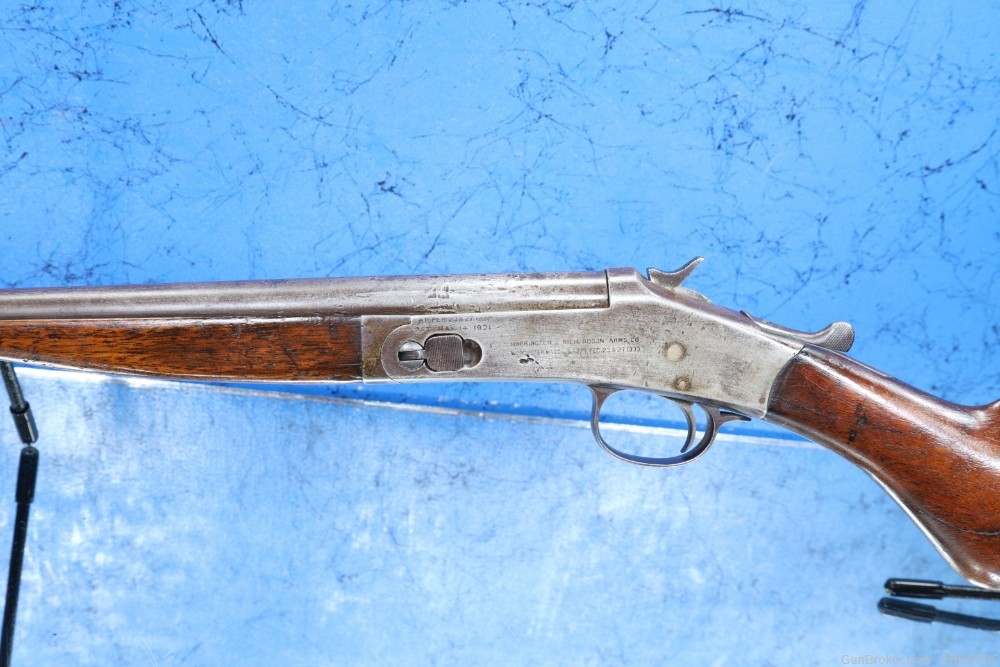 HARRINGTON & RICHARDSON SINGLE SHOT MODEL 1905 (?) 44 CAL SHOTGUN 44XL C&R-img-1