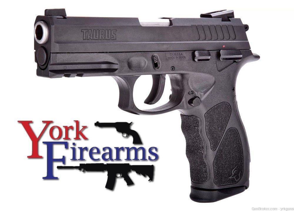 Taurus TH 40 40S&W Black 10rd 2Mag Handgun NEW 1-TH40041-10-img-1