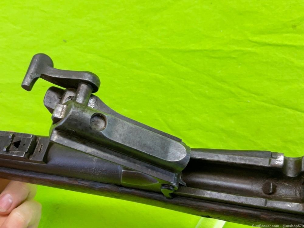 Springfield Armory 1873 Trap Door Rifle 45-70 Govt Rack Marked Antique US-img-35