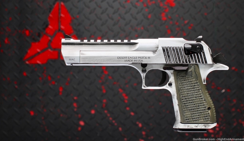 DESIRED & SOUGHT AFTER MAGNUM RESEARCH DESERT EAGLE .50AE CERAKOTE FINISH!-img-1