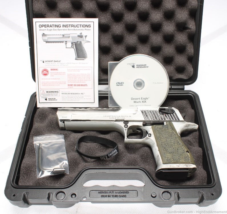 DESIRED & SOUGHT AFTER MAGNUM RESEARCH DESERT EAGLE .50AE CERAKOTE FINISH!-img-6
