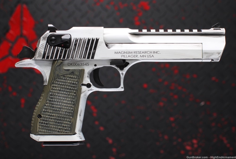 DESIRED & SOUGHT AFTER MAGNUM RESEARCH DESERT EAGLE .50AE CERAKOTE FINISH!-img-0