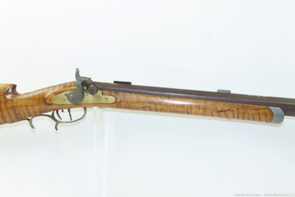 S. SMITH Signed PA Rifle Works Half-Stock .45 Percussion TARGET  LONG RIFLE-img-3