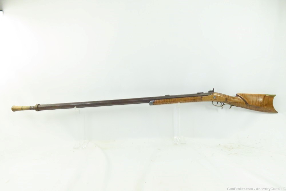 S. SMITH Signed PA Rifle Works Half-Stock .45 Percussion TARGET  LONG RIFLE-img-14