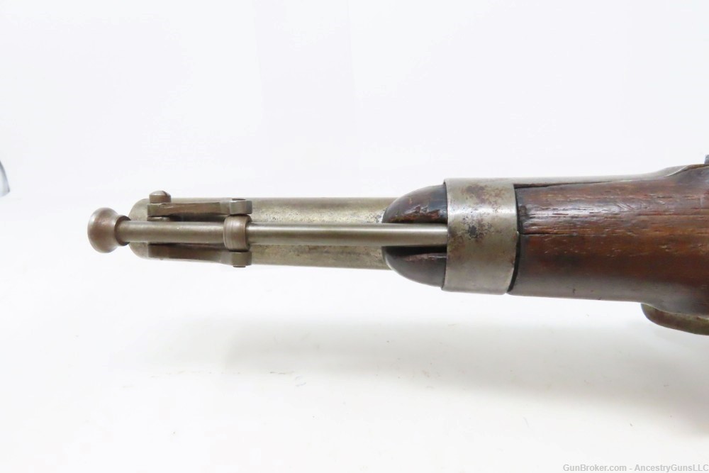 MEXICAN-AMERICAN WAR Era Antique R. JOHNSON U.S. M1836 .54 FLINTLOCK Pistol-img-14