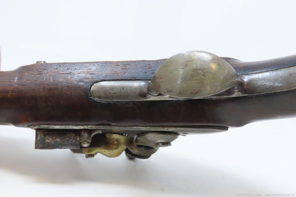MEXICAN-AMERICAN WAR Era Antique R. JOHNSON U.S. M1836 .54 FLINTLOCK Pistol-img-13