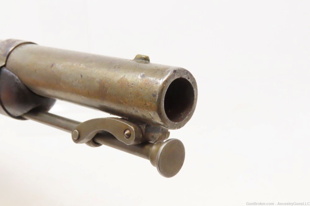 MEXICAN-AMERICAN WAR Era Antique R. JOHNSON U.S. M1836 .54 FLINTLOCK Pistol-img-6