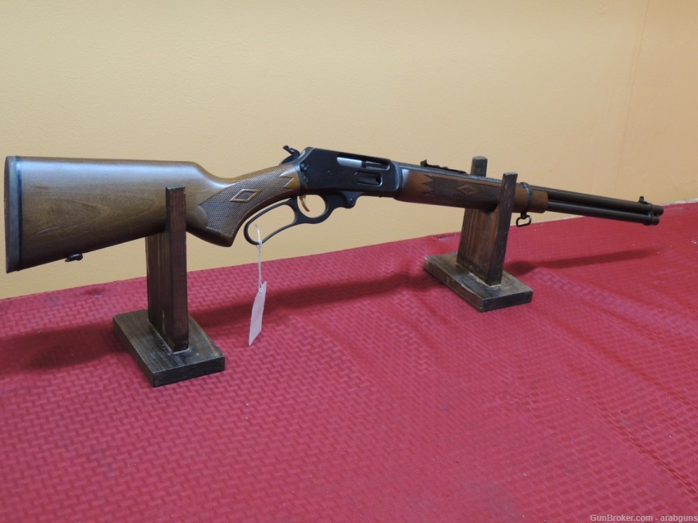 Marlin 30AW 30/30 Lever action rifle Gold Trigger JM marked-img-0