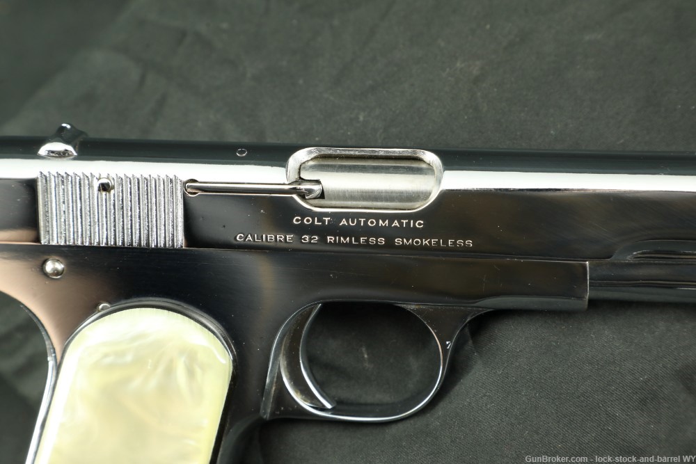 Colt Model 1903 Pocket Hammerless Pistol .32 ACP Semi-Auto, 1919 C&R Rare-img-15