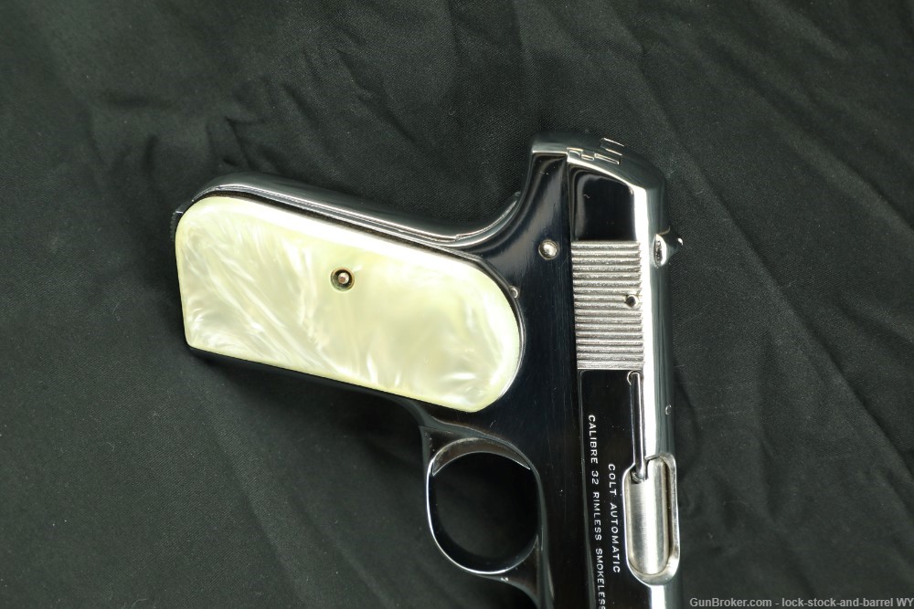 Colt Model 1903 Pocket Hammerless Pistol .32 ACP Semi-Auto, 1919 C&R Rare-img-4