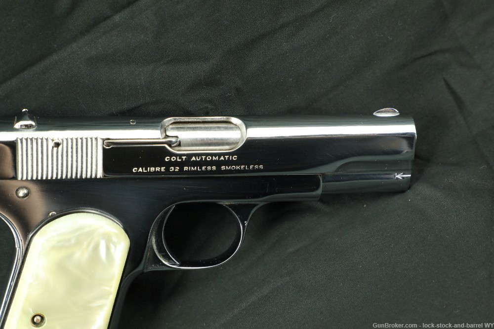 Colt Model 1903 Pocket Hammerless Pistol .32 ACP Semi-Auto, 1919 C&R Rare-img-3