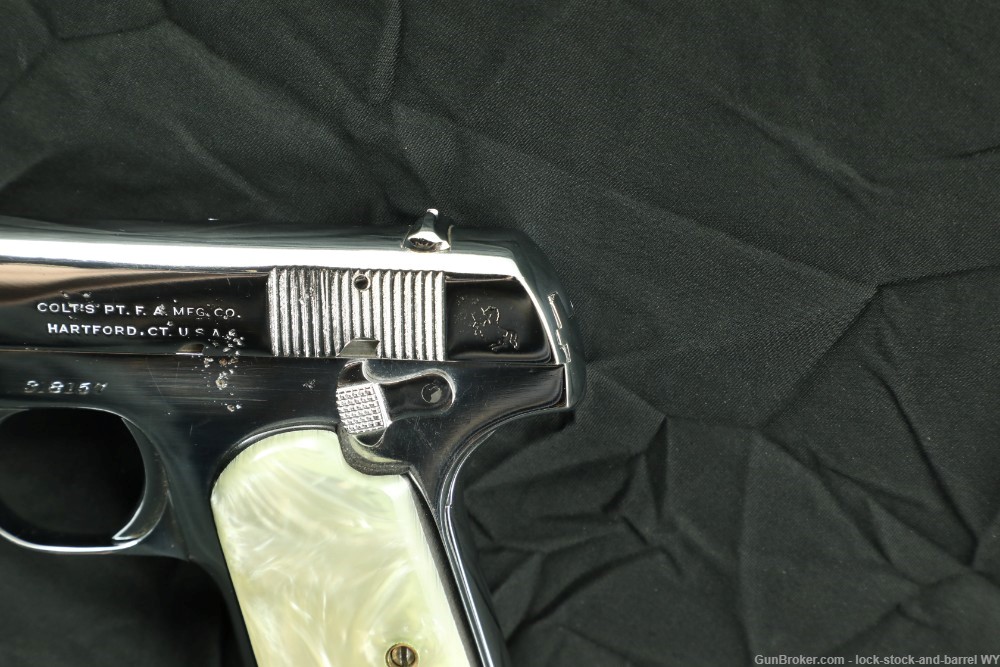Colt Model 1903 Pocket Hammerless Pistol .32 ACP Semi-Auto, 1919 C&R Rare-img-18