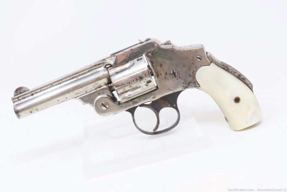 Antique SMITH & WESSON 2nd Model .38 S&W Safety Hammerless “LEMON SQUEEZER”-img-1