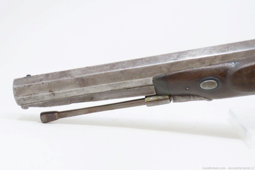 RYAN & WATSON Antique NAPOLEONIC WARS Era .69 PERCUSSION Conversion Pistol -img-16