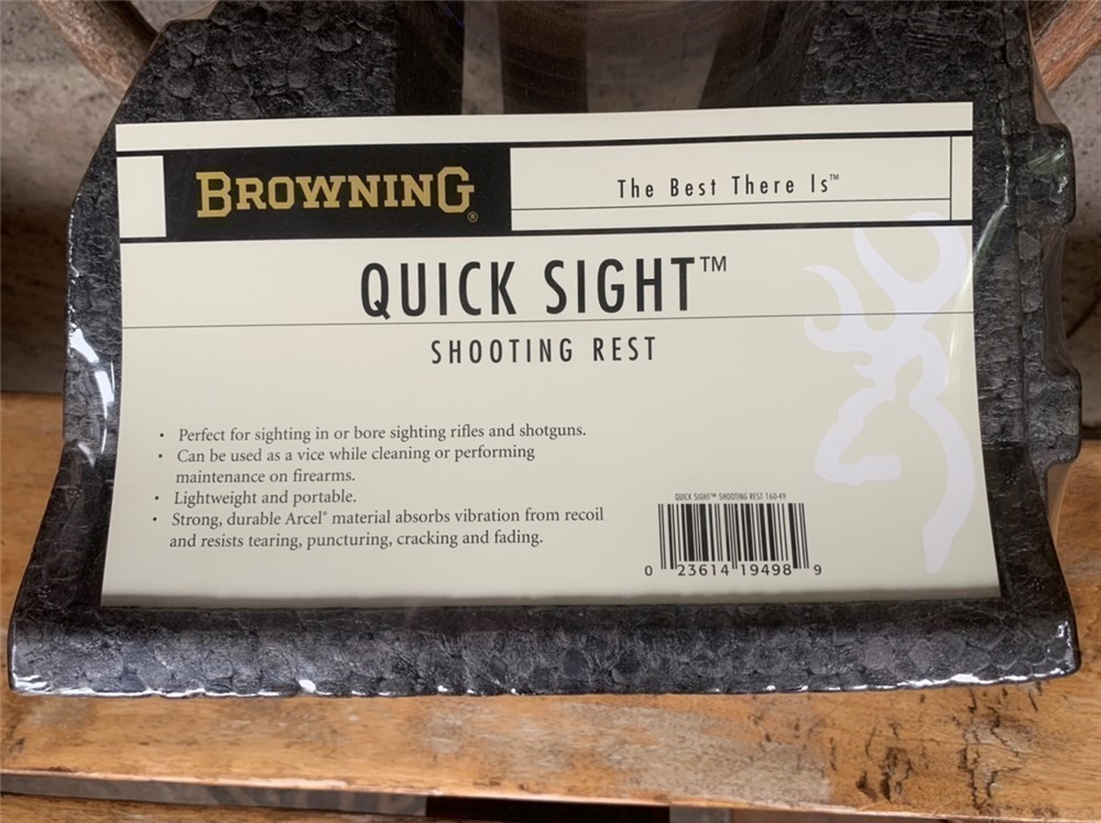 Browning Quick Sight Gun Shooting Rest-img-2