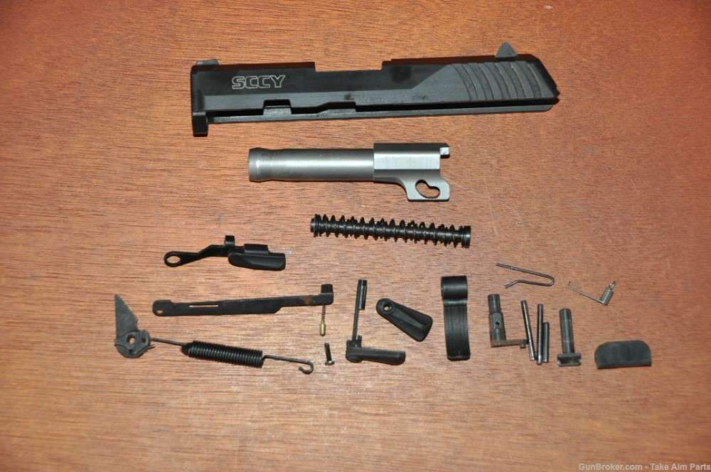 Sccy CPX-1 9mm Complete Upper & Parts Lot-img-0