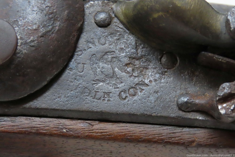 Antique SIMEON NORTH U.S. M1816 .54 Military FLINTLOCK Pistol KIT CARSON   -img-5