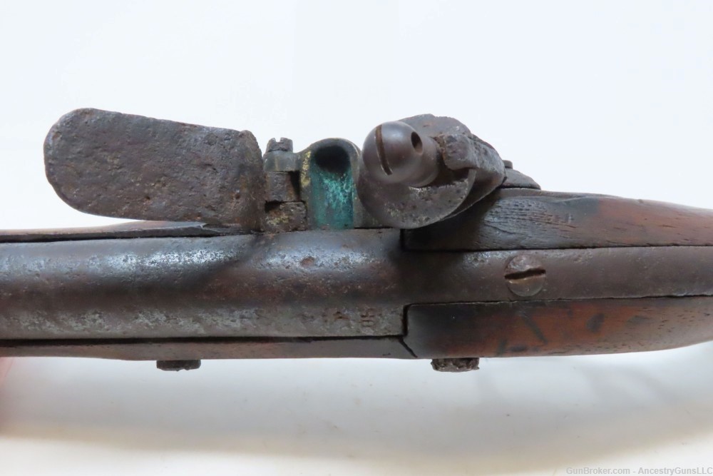 Antique SIMEON NORTH U.S. M1816 .54 Military FLINTLOCK Pistol KIT CARSON   -img-9