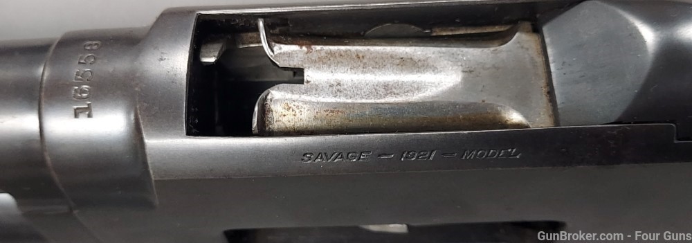USED Savage Model 1921 Pump Action 28" 12 Ga Shotgun Refitted Mag Tube-img-10