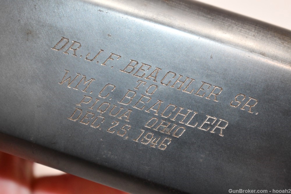 Winchester Model 1912 Black Diamond Pump Shotgun 12 G Inscribed 1917 READ-img-44