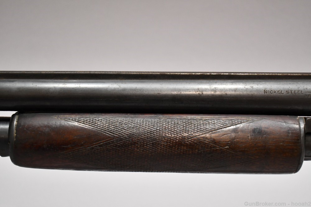 Winchester Model 1912 Black Diamond Pump Shotgun 12 G Inscribed 1917 READ-img-15