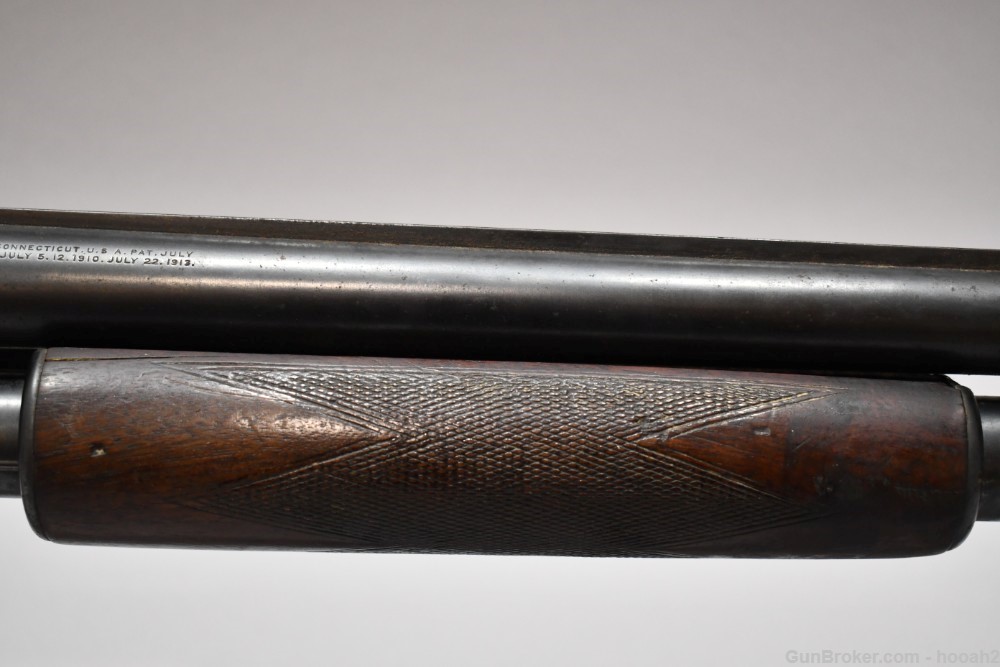 Winchester Model 1912 Black Diamond Pump Shotgun 12 G Inscribed 1917 READ-img-6
