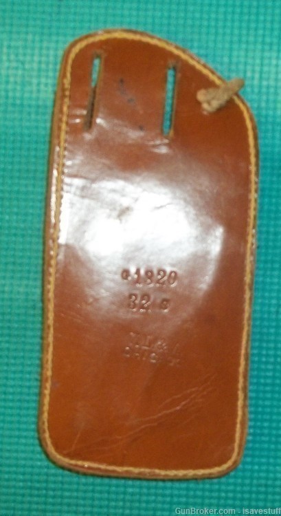 V.L. & A.  Von Lengerke & Antoinne R/H Leather Holster ?Colt 1903 .32ACP? -img-6