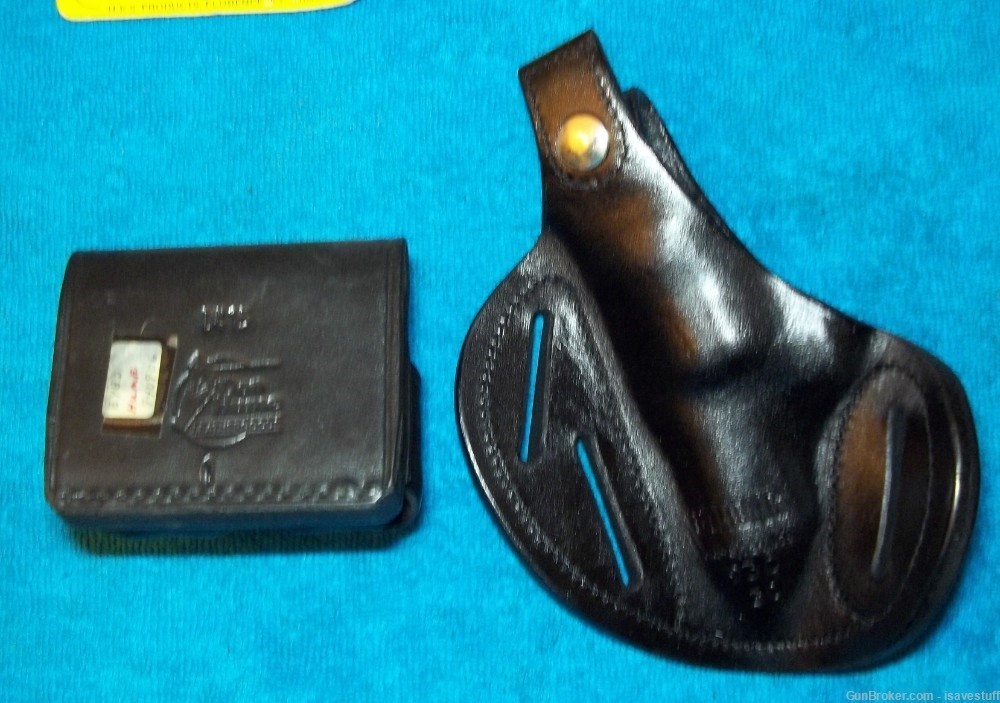COLT Detective Special PACKAGE NOS Strong R/H Holster Hume Carrier & 2 DS-A-img-5