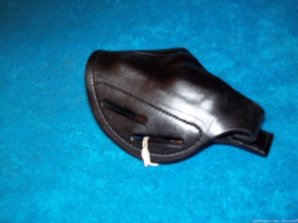 Colt Detective Special NOS Dual Cant Multi Use R/H STRONG Leather Holster-img-2