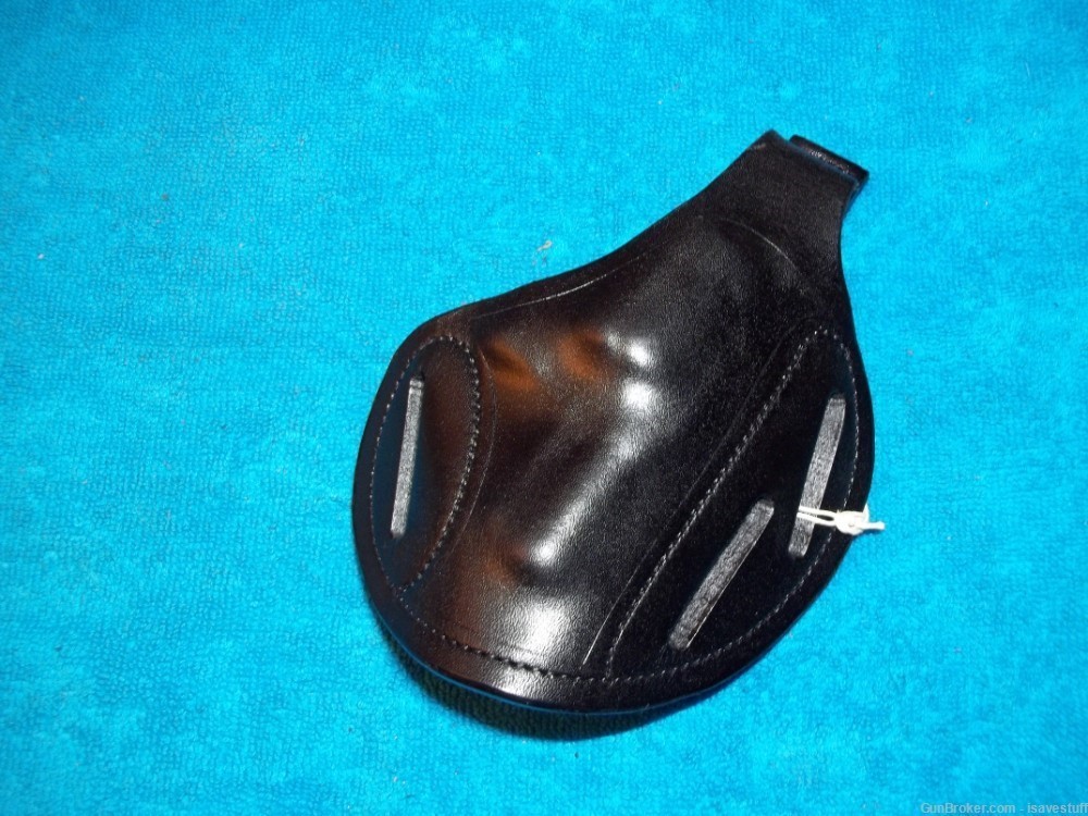 Colt Detective Special NOS Dual Cant Multi Use R/H STRONG Leather Holster-img-0