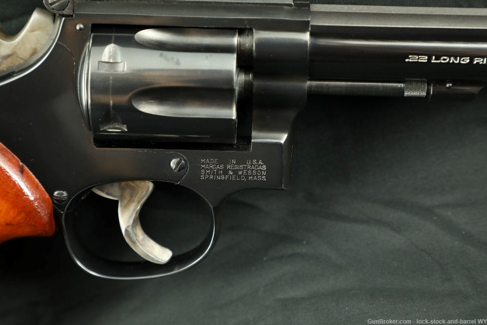 Smith & Wesson S&W Model 17-5 22 LR 8 3/8” Revolver K-22 Target Masterpiece-img-20