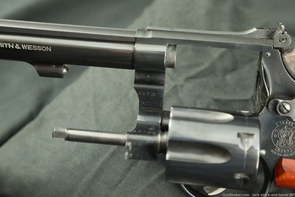 Smith & Wesson S&W Model 17-5 22 LR 8 3/8” Revolver K-22 Target Masterpiece-img-24