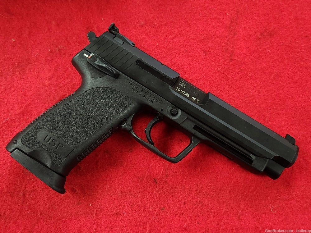 Mint, unfired Heckler & Koch USP 45 Expert, .45acp, w/ box 2 mags PENNY!-img-2