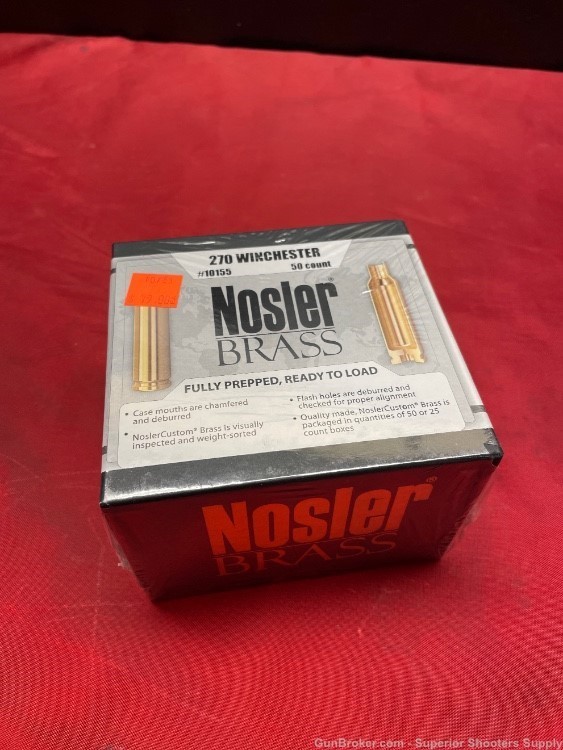 Nosler Brass (Brand New) - 270 Winchester-img-0