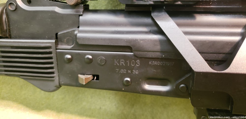 Kalashnikov KR103 Semi Auto 7.62x39 Vortex AMG UH-1 and Magnifier-img-10