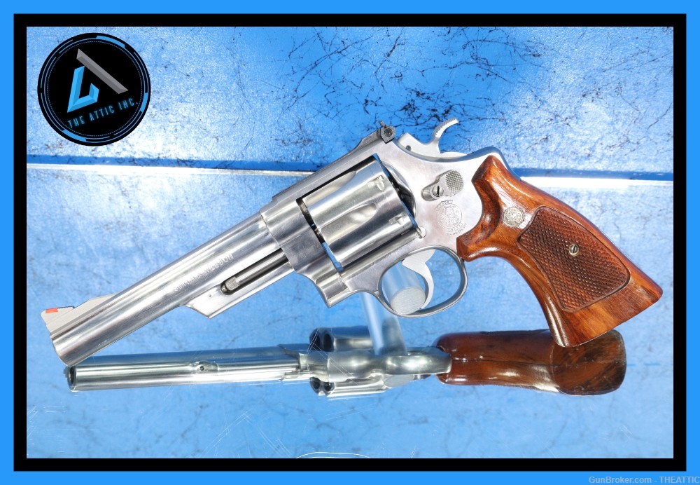 SMITH AND WESSON 629-3 44 MAG STAINLESS MADE 1989 S&W MODEL 629-img-0