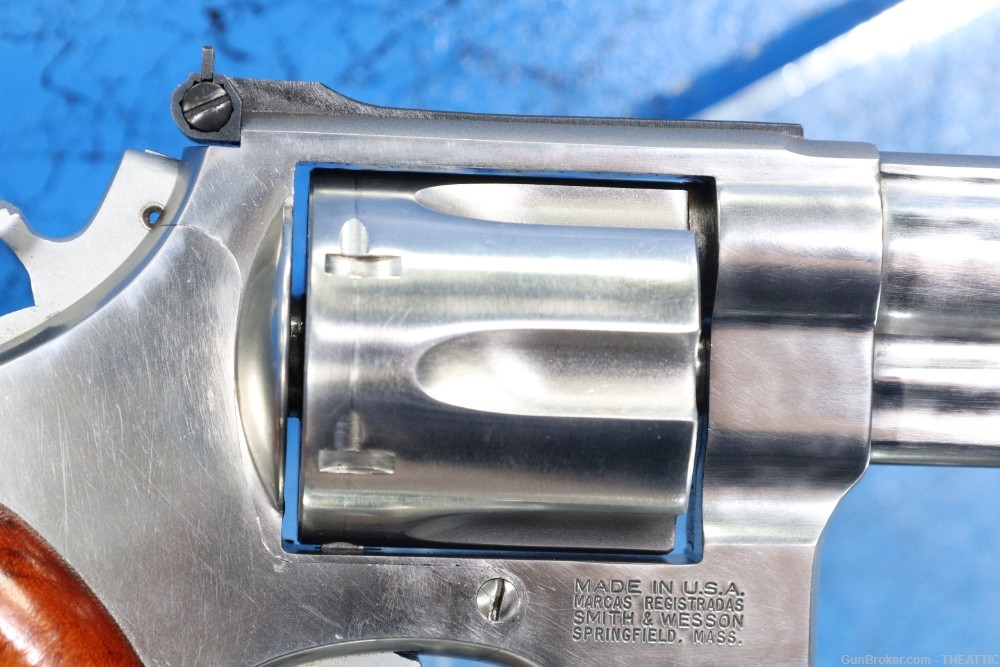 SMITH AND WESSON 629-3 44 MAG STAINLESS MADE 1989 S&W MODEL 629-img-55