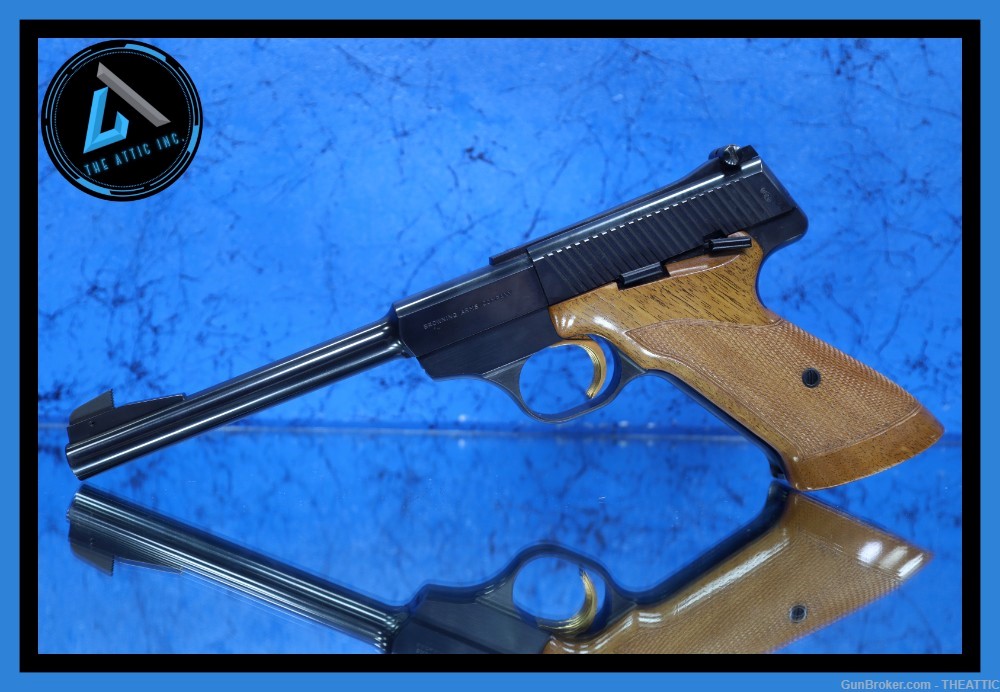 BROWNING CHALLENGER 22 LONG RIFLE PISTOL MADE BY FN BELGIUM C&R ELIGIBLE-img-0