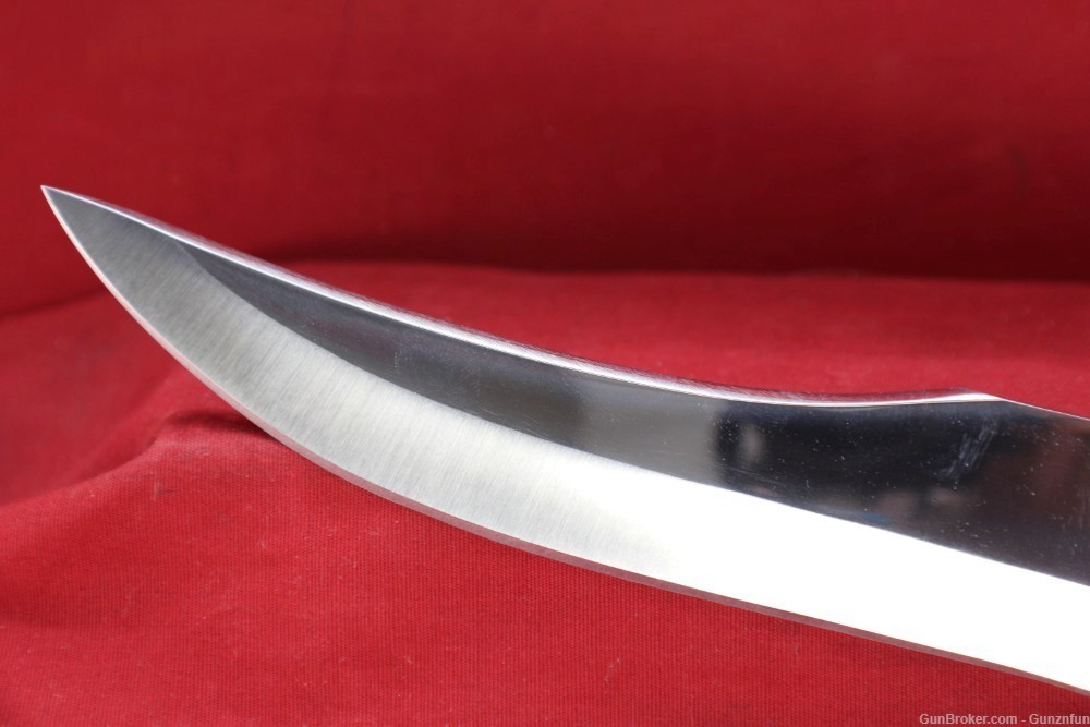 USED Dave Smith Knife 7.5" blade 5" handle with display box-img-5