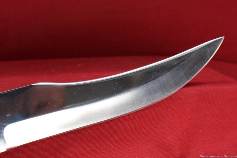 USED Dave Smith Knife 7.5" blade 5" handle with display box-img-1