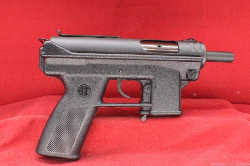 (32959)USED Intratec AB 10 9 MM 3" barrel w/ 20 & 30 Round Mags & box-img-0