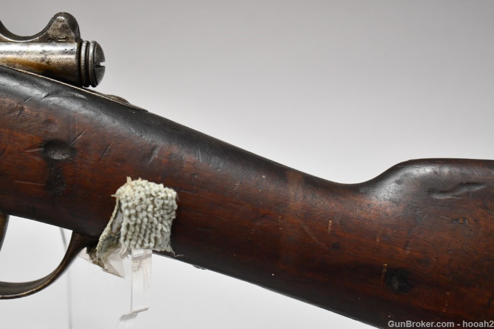 Antique French Chatallerault Model 1874 M80 Bolt Action Rifle 11x59R-img-13