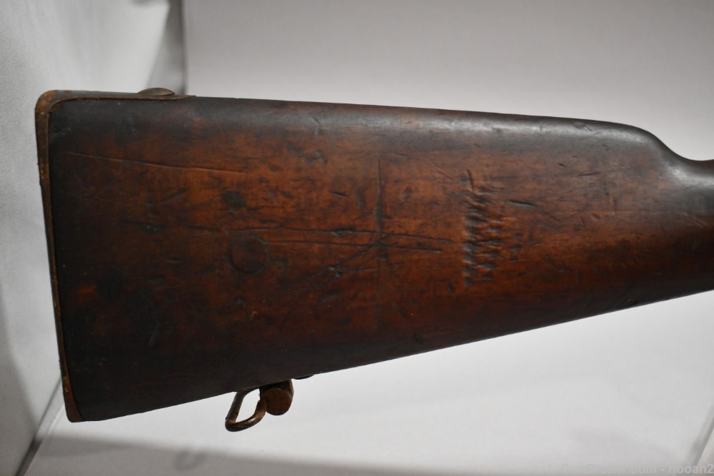 Antique French Chatallerault Model 1874 M80 Bolt Action Rifle 11x59R-img-2