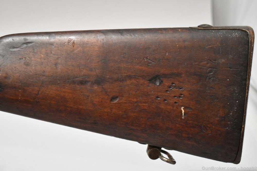 Antique French Chatallerault Model 1874 M80 Bolt Action Rifle 11x59R-img-12