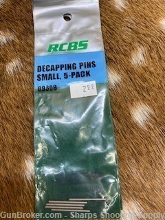 New RCBS small decapping pins 5 pack-img-0