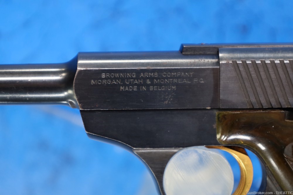 BROWNING CHALLENGER 22 LONG RIFLE PISTOL MADE BY FN BELGIUM 1 MAGAZINE-img-7
