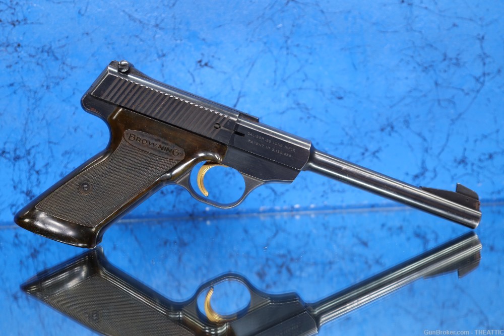 BROWNING CHALLENGER 22 LONG RIFLE PISTOL MADE BY FN BELGIUM 1 MAGAZINE-img-36