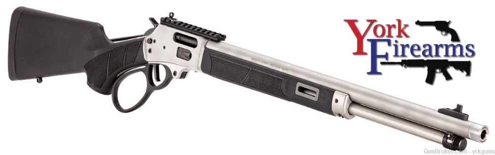 Smith & Wesson 1854 44MAG SS M-LOK Threaded Lever Action Rifle NEW 13812-img-1